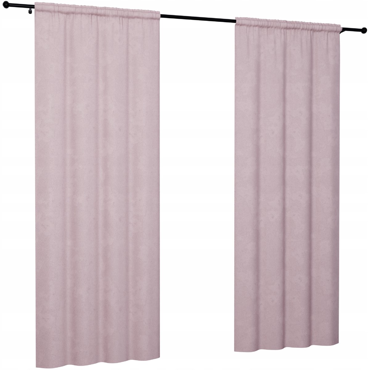 Zasłona welurowa na taśmie 140x250 zasłony gotowe gładkie do salonu velvet