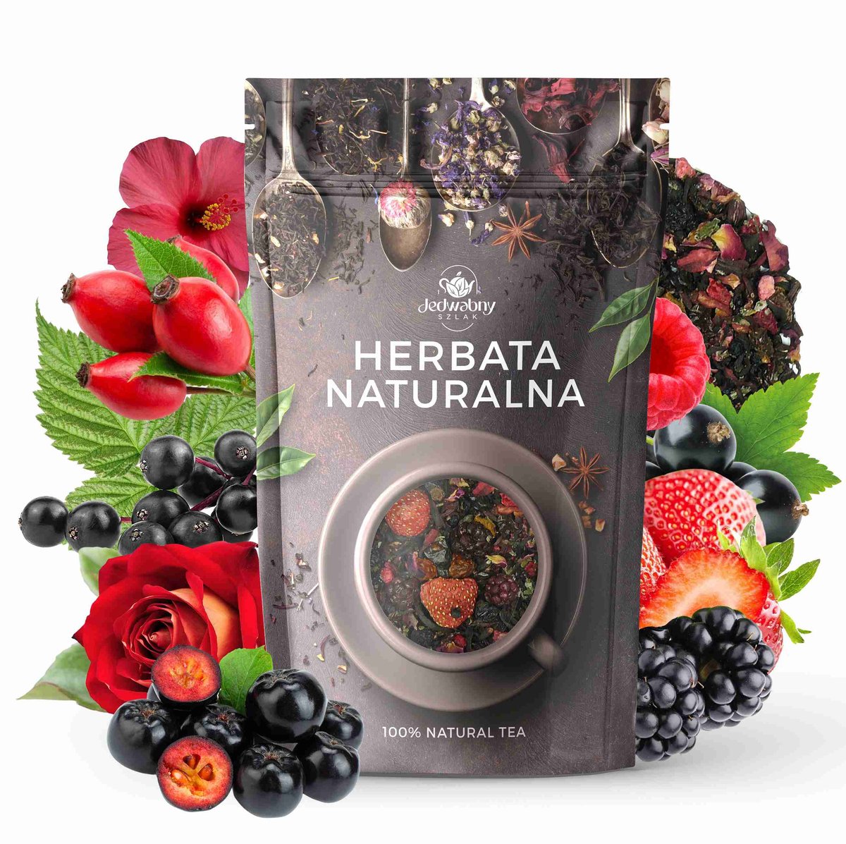 Herbata owocowa Leśny Dzban porzeczka aronia 100g