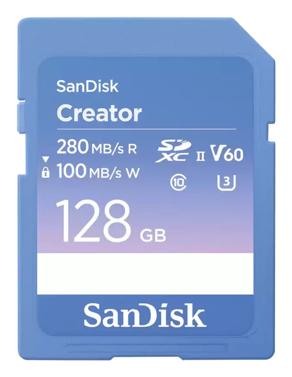 SanDisk Creator 128 GB SDXC UHS-II Klasa 10 SDSDXEP-128G-GNCIS