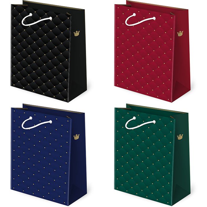 Torebki ozdobne T4-84 Pikowane 10 sztuk