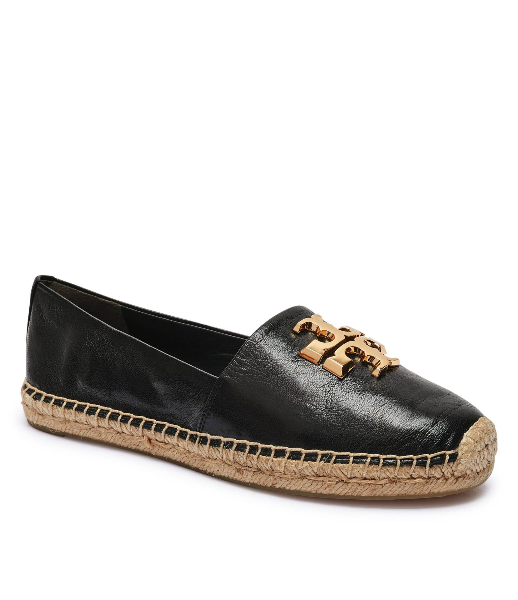 TORY BURCH Skórzane espadryle ELEANOR