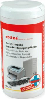 Roline ROLINE Desinfizierende Computer-Reinigungstucher 100 Stuck