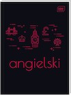 Brulion w kratkę A5. 80k 70g. Angielski