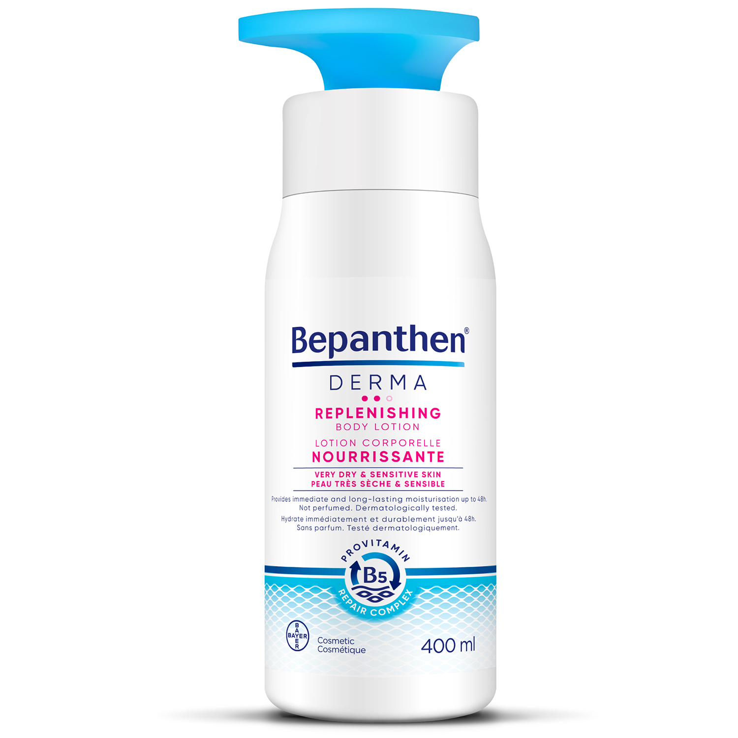 Bepanthen Derma Replenishing, głęboko odżywczy balsam do ciała, 400 ml