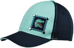 Czapka z daszkiem dla chłopca na lato Noviti CD028-B Granatowa