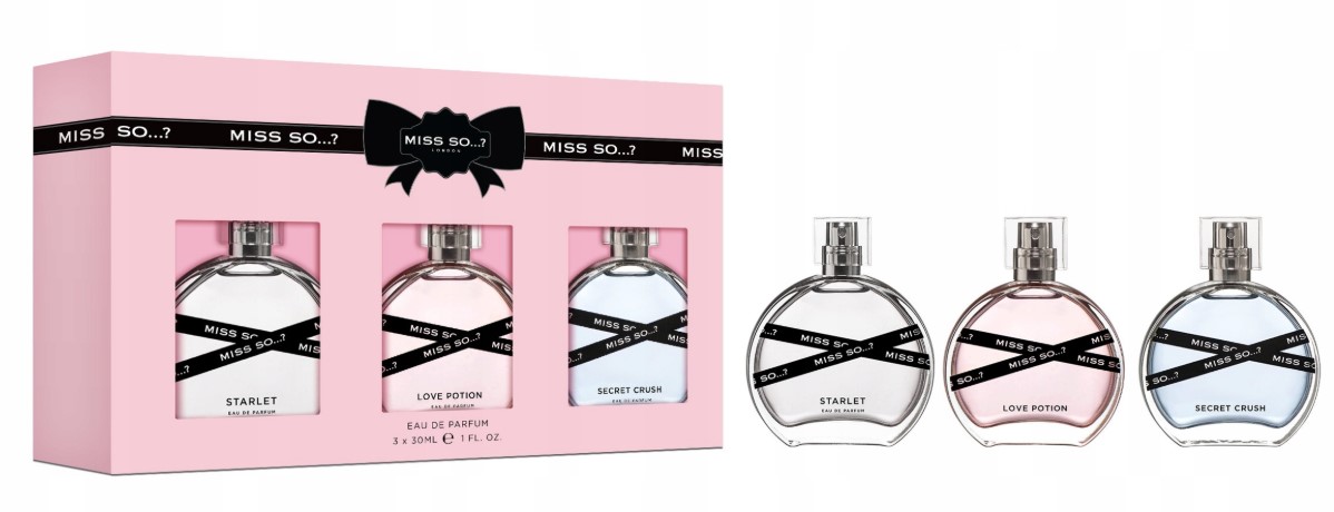 Miss So...? Zestaw Wód Perfumowanych dla Kobiet