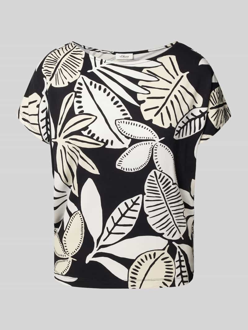 T-shirt o kroju relaxed fit z mieszanki wiskozy
