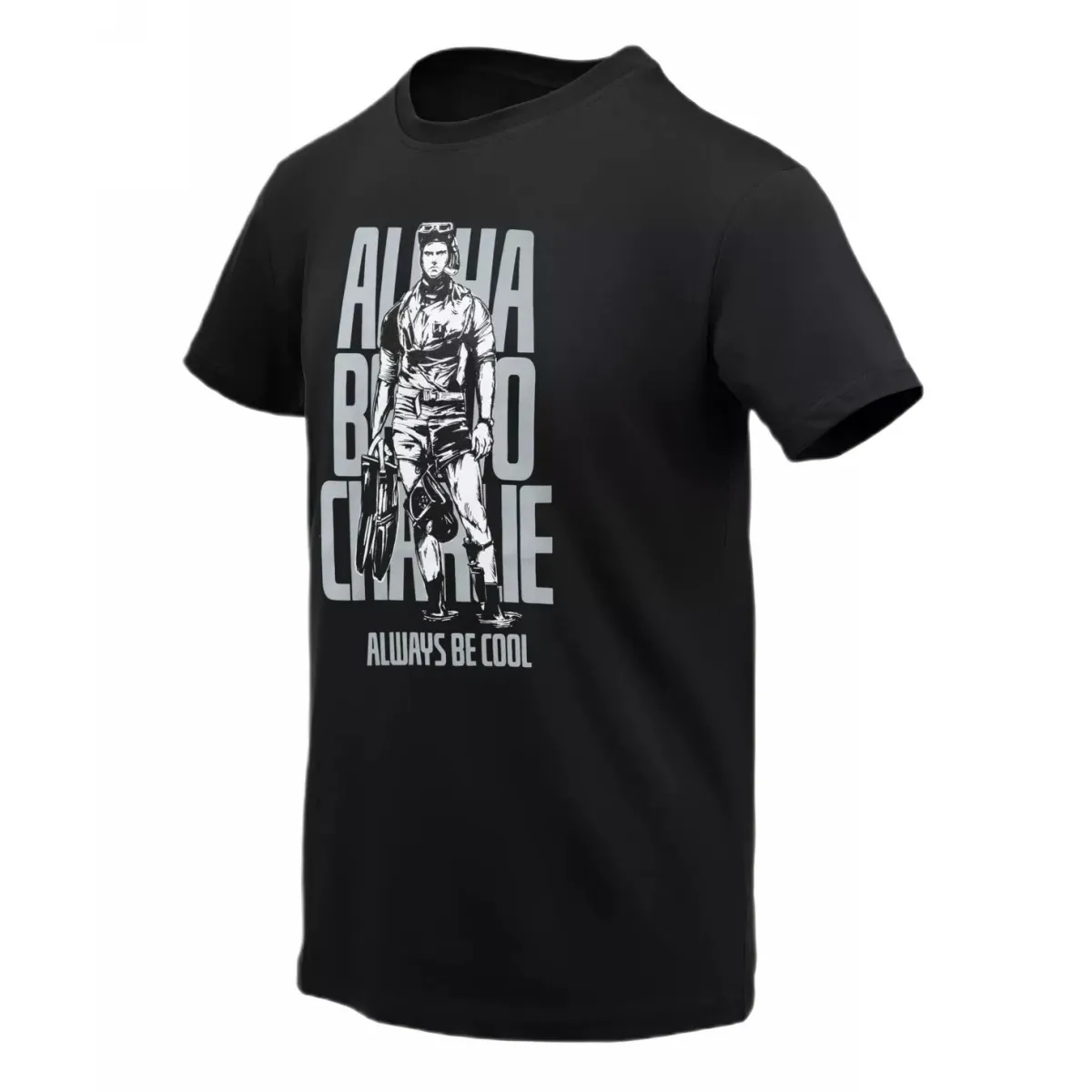Helikon-Tex T-Shirt (ABC Alfa Bravo Charlie) - Czarny 3XL
