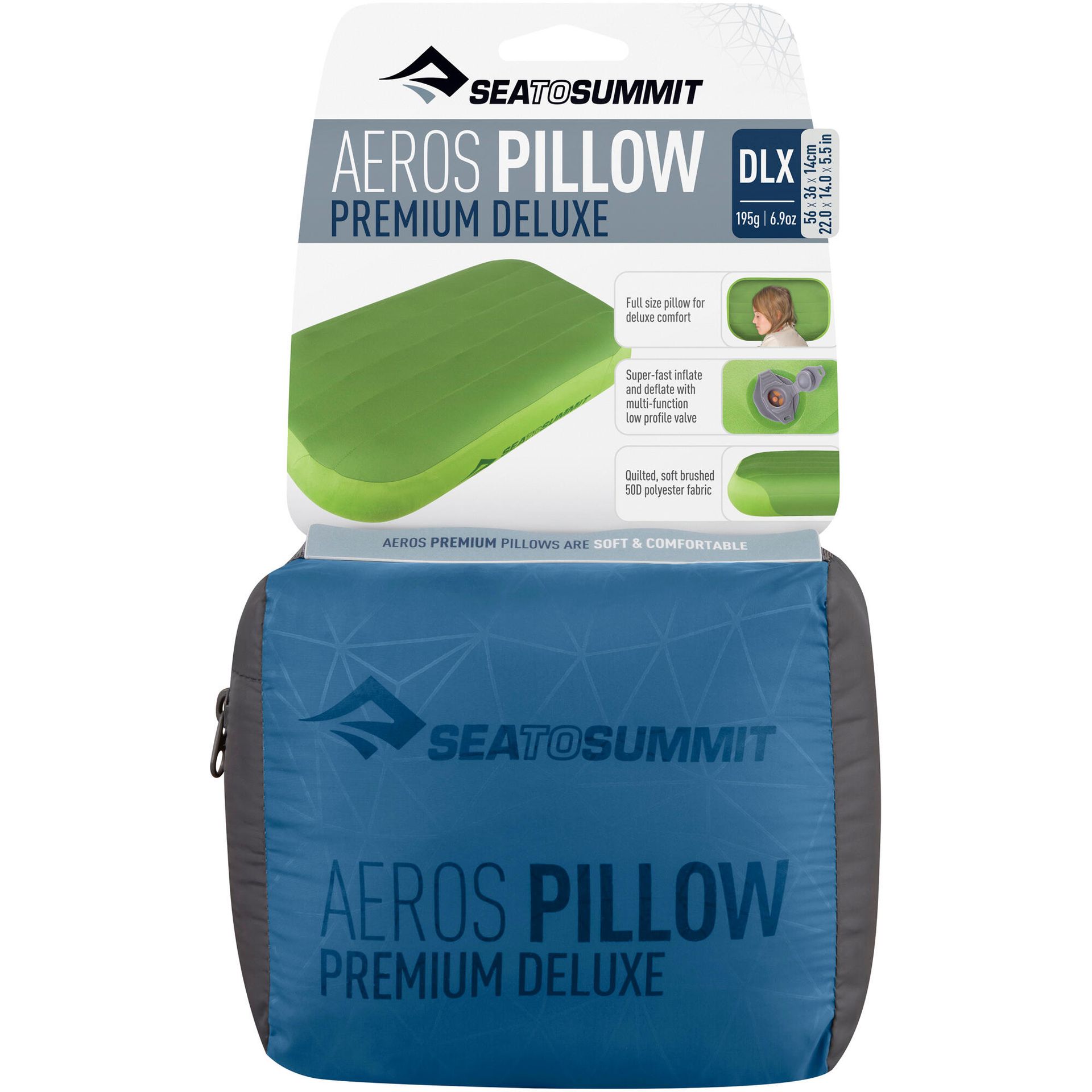 Sea To Summit Poduszka AEROS PILLOW PREMIUM kolor granatowy