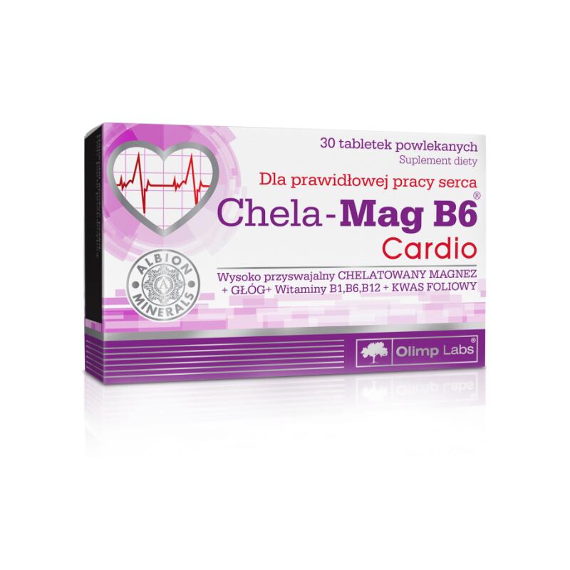 Olimp Chela Mag B6 Cardio 30 szt.