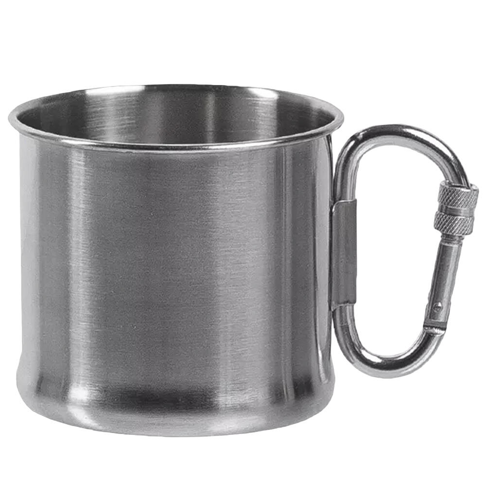 Mil-Tec Kubek stalowy z karabinkiem 500 ml (14607900) 14607900