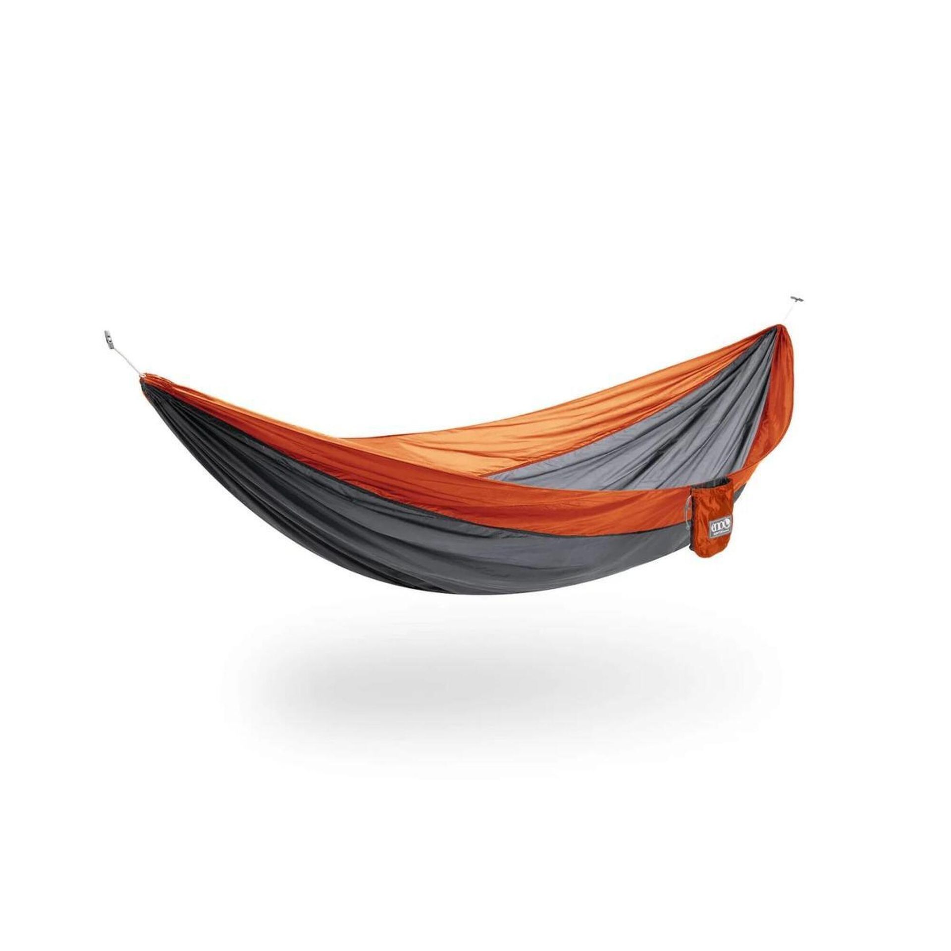 ENO Hamak Turystyczny ENO SuperSub Hammock Charcoal/ Orange