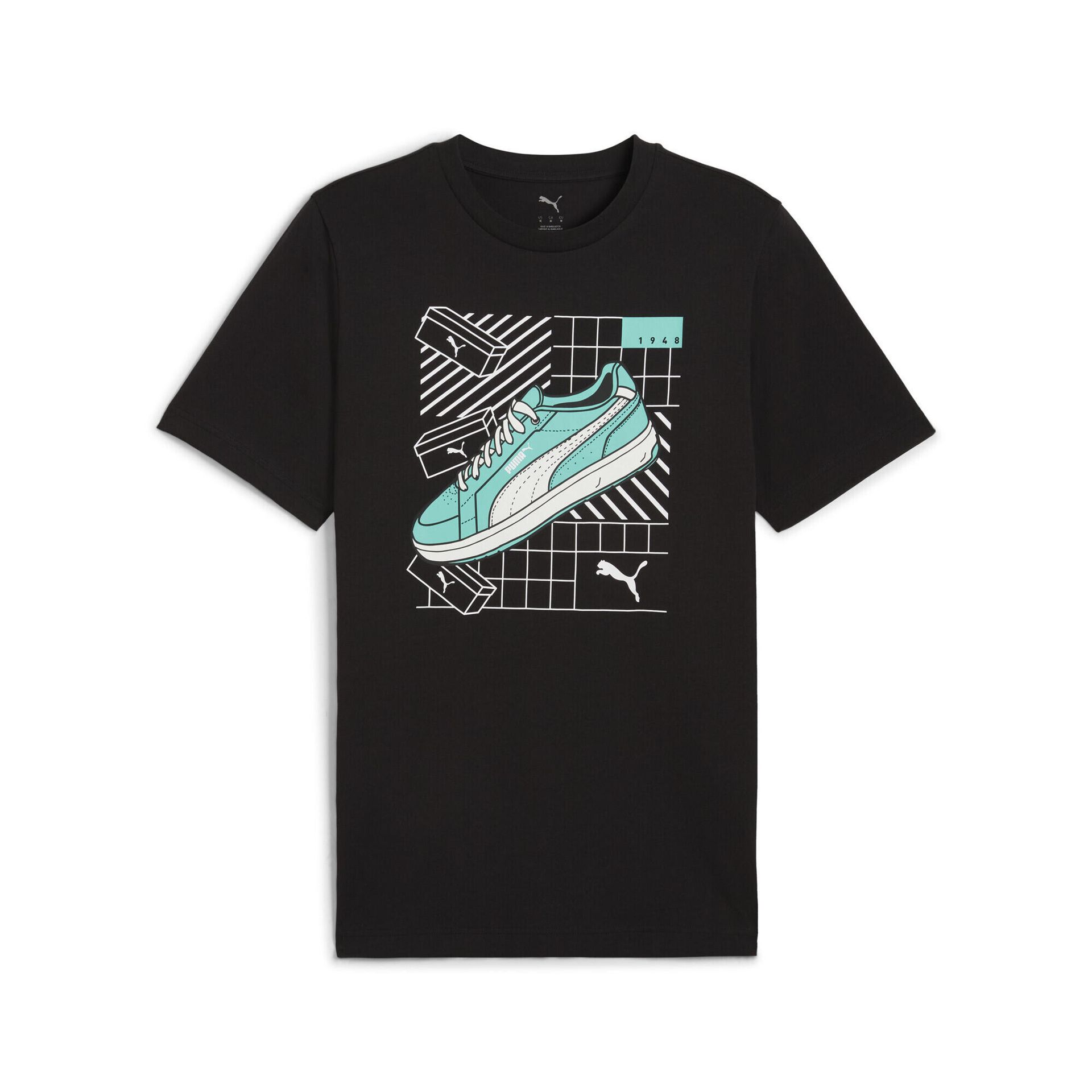 Męska koszulka Graphics Sneaker PUMA Black