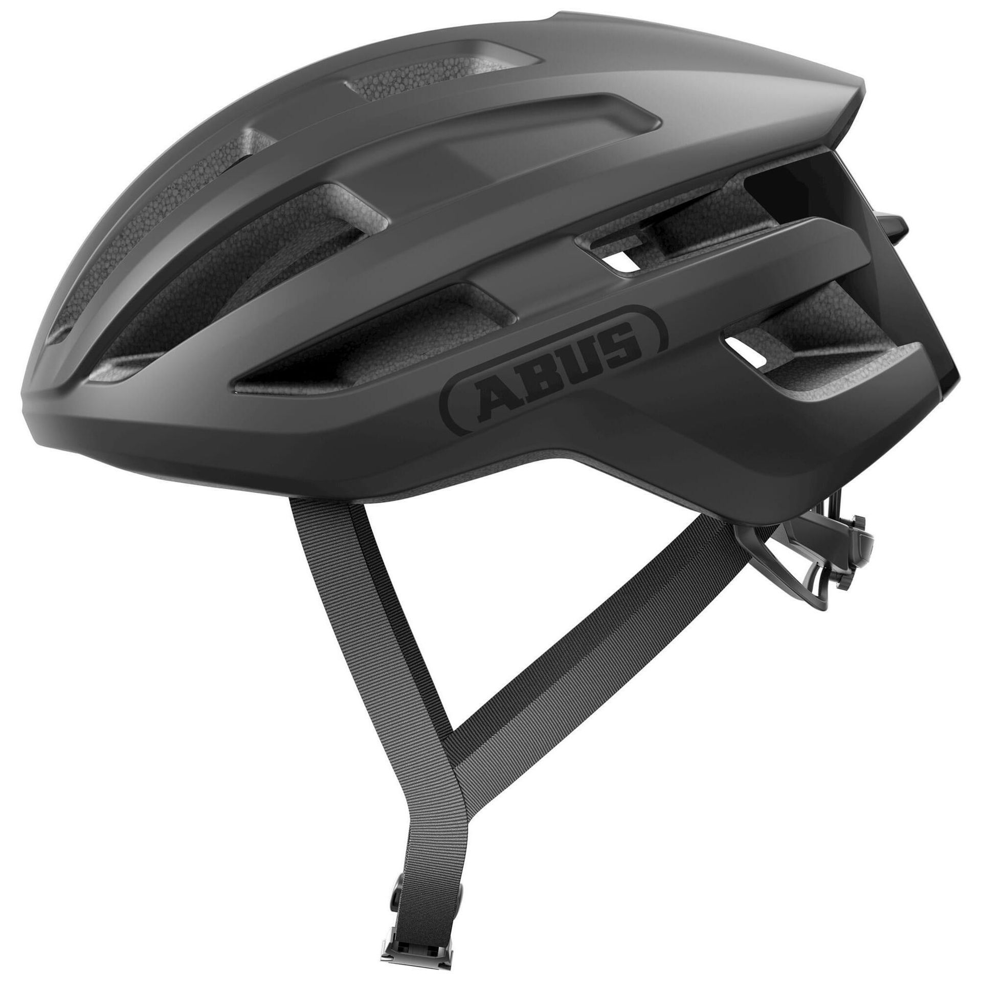 Kask rowerowy szosowy Abus PowerDome rozmiar M 54-58 cm czarny mat