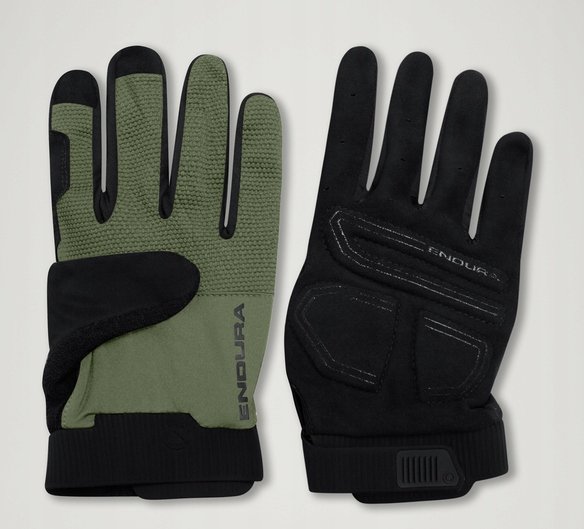 Rękawiczki Endura Loop Full Finger Green - XL