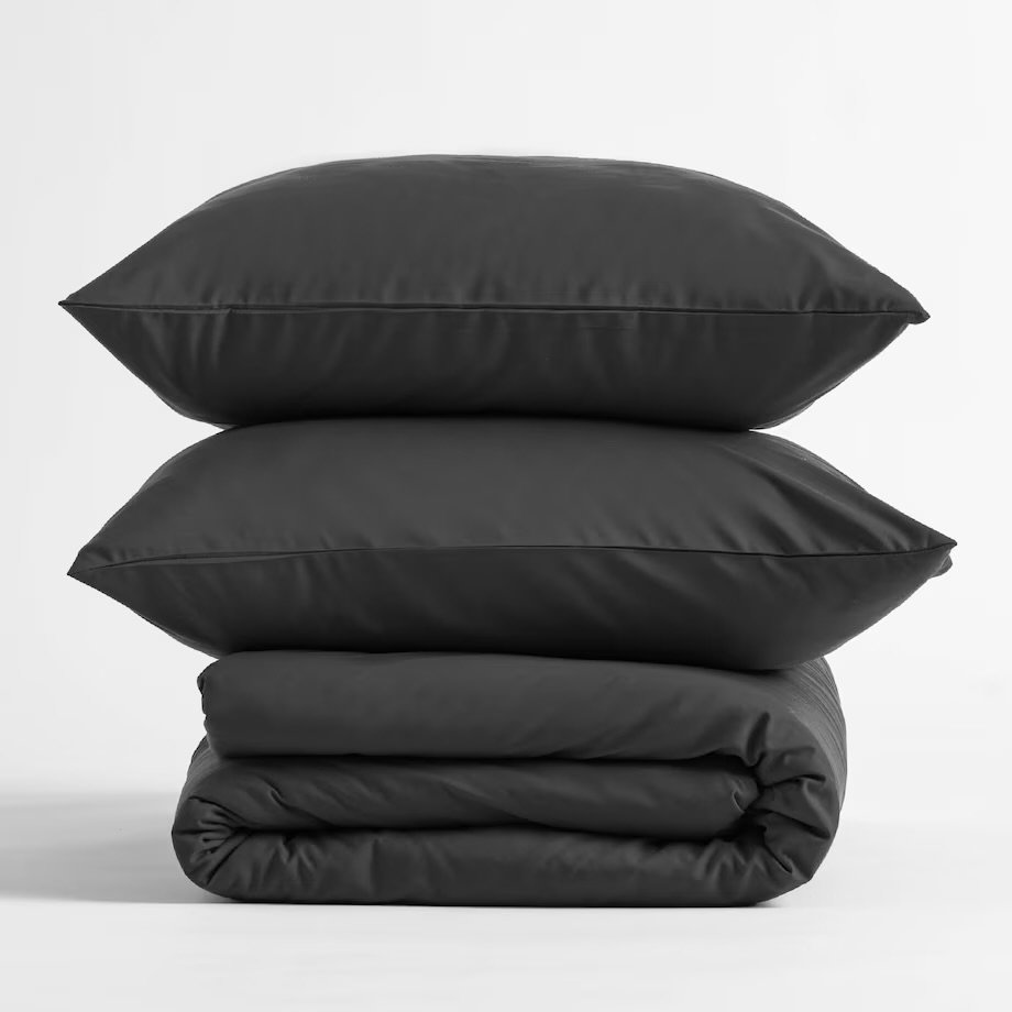 Czarna pościel 200x220 z mikrofibry home&you glamour home and you micros