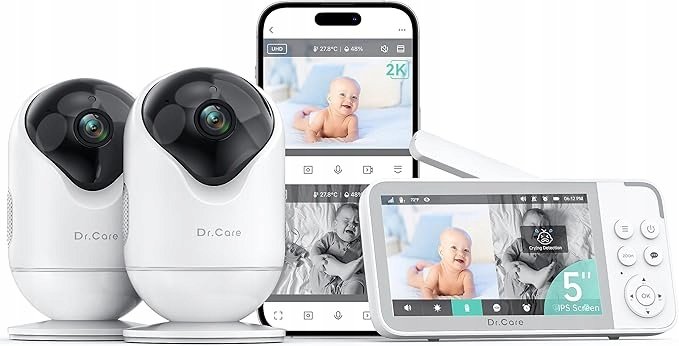 Dr.Care VistaView Smart Wi-Fi niania 2 kamery 5