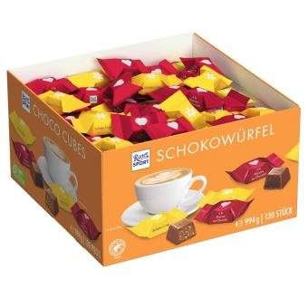 Ritter Sport Kostki Czekoladowe 130szt 998g