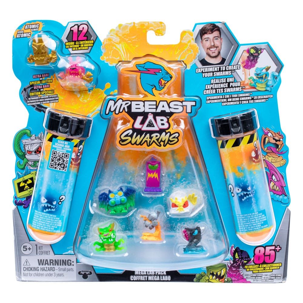 Mr. Beast Mega Lab Swarms 12-Pack 3 cm Figurki Figurka Seria 2