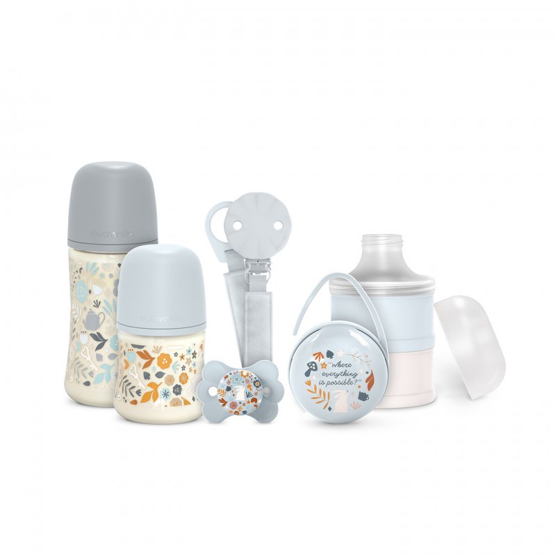 Suavinex Zestaw startowy - nebieski - Wonderland