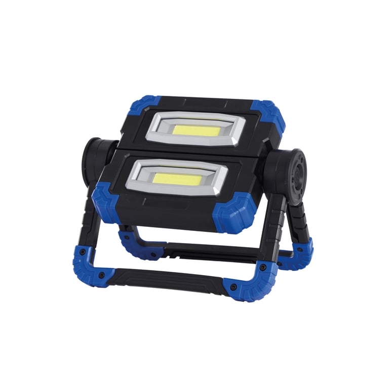 RealPower 463617 oświetlenie robocze Czarno-Niebieski LED 10 W