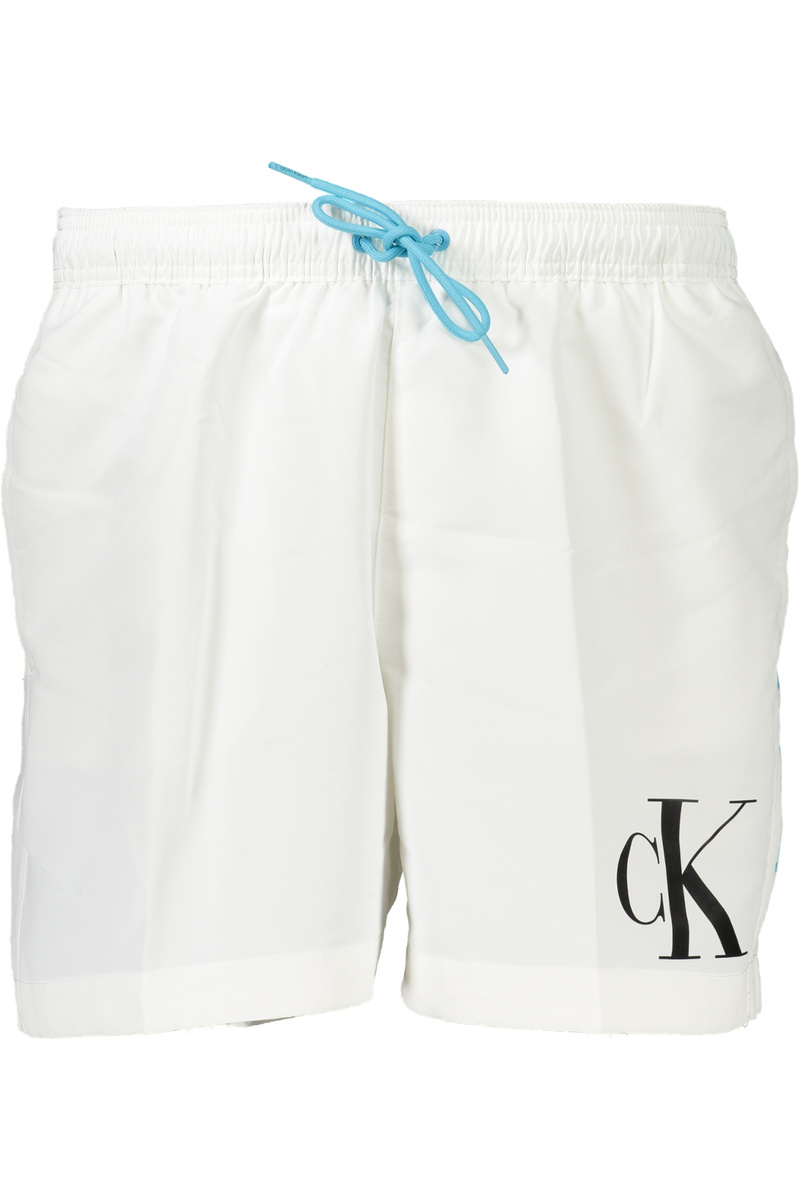 KOSTIUM CALVIN KLEIN SPÓD MĘSKI BIAŁY