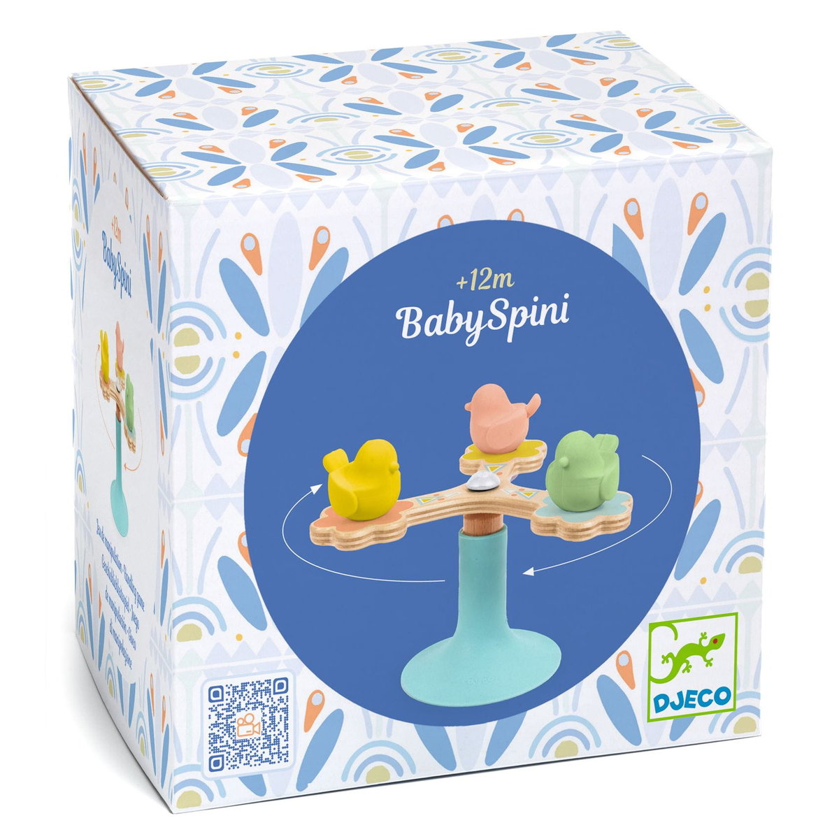 DJECO Zabawka wczesnorozwojowa BABY SPINI