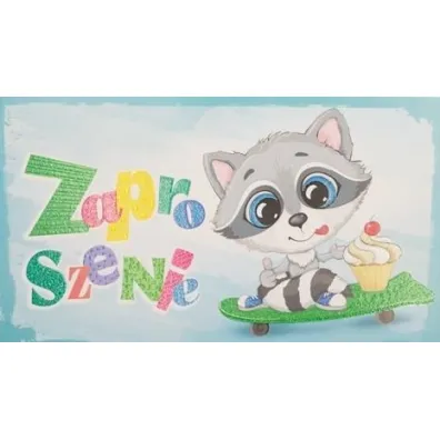 Zaproszenie Urodziny dziecięce (10szt)