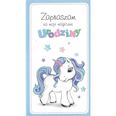 top Zaproszenie Urodziny dziecięce (10szt)