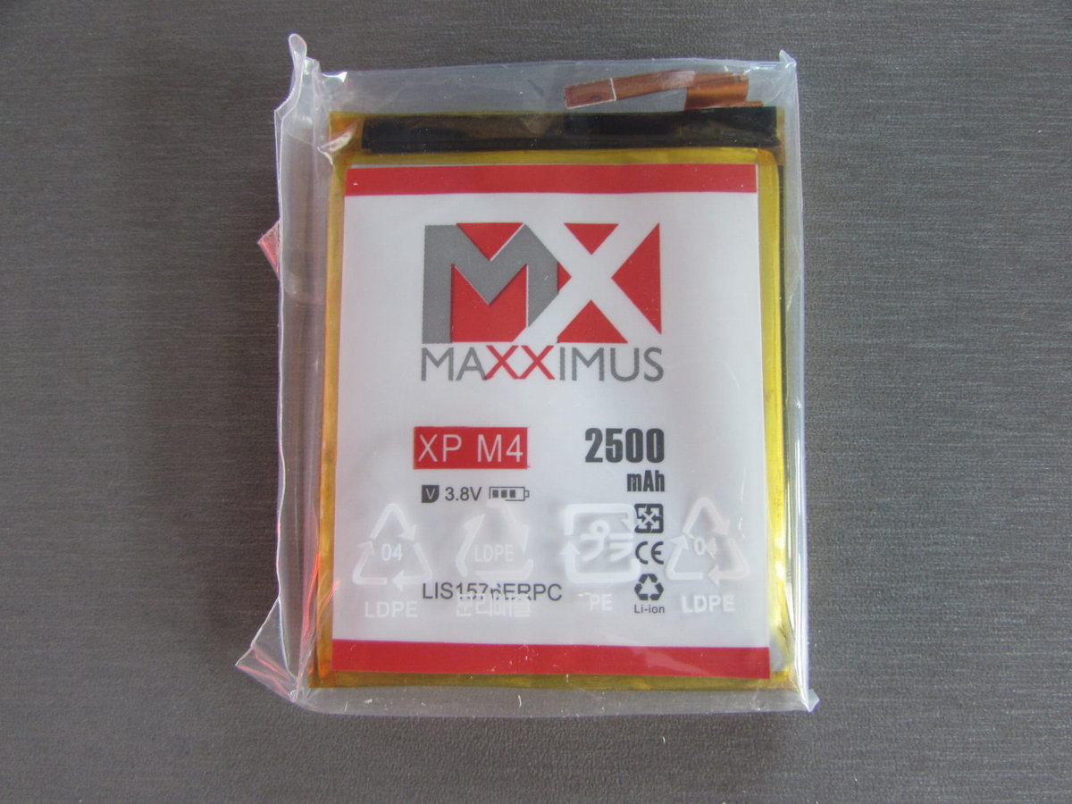 BATERIA MAXXIMUS do SONY XPERIA M4 AQUA 2500mAh