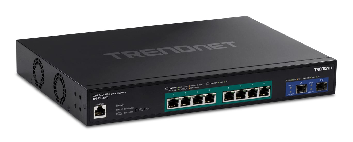 Trendnet TPE-3102WS łącza sieciowe Zarządzany TPE-3102WS