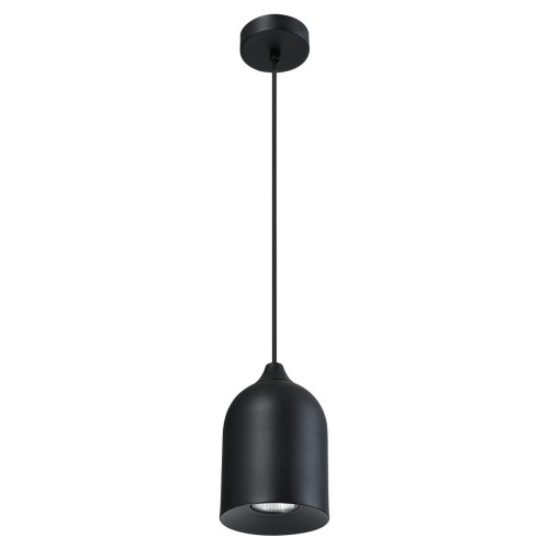 Metalowa lampa wisząca Nilo czarna 1xGU10
