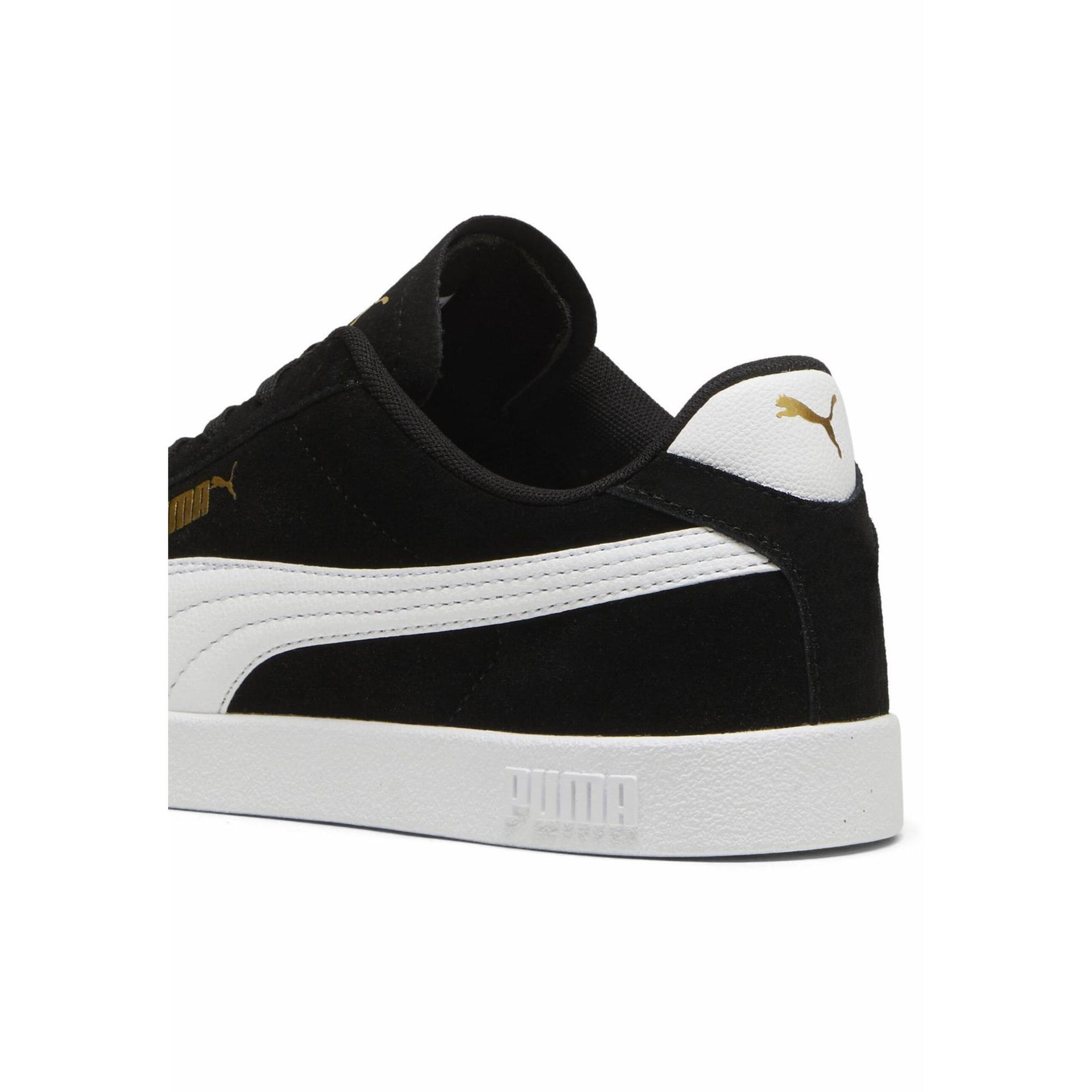 Sneakersy zamszowe unisex PUMA Club II PUMA Black White Gold