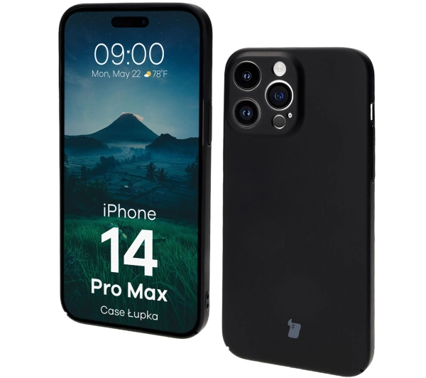 Bizon Łupka do iPhone 14 Pro Max Czarny
