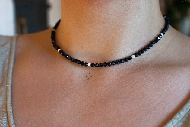 Naszyjnik choker Noc Kairu