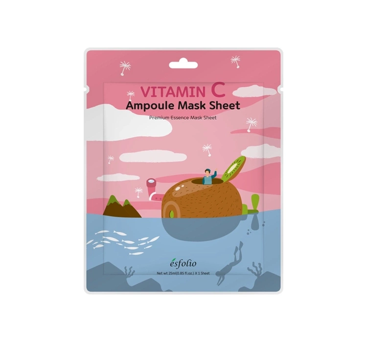 Esfolio maska w płachcie z ekstraktem z kiwi 25 ml