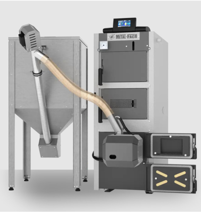 METAL-FACH Kocioł na drewno i pellet SEMAX BASIC DUO 15 kW