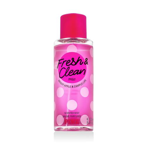 Victoria´s Secret Pink Fresh & Clean Bright Apple X Campus Life Spray do ciała 250 ml