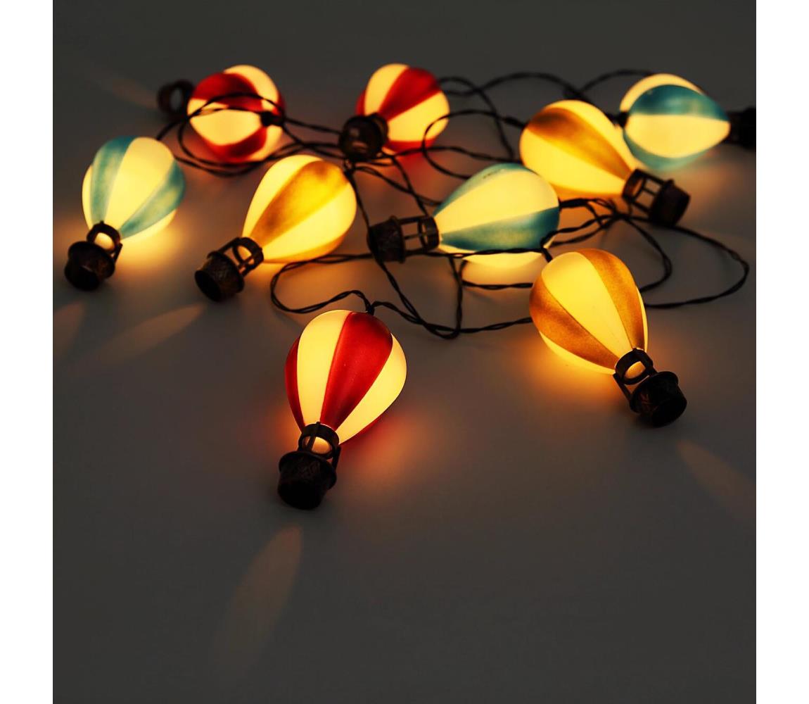 Globo 36139-9 - LED Łańcuch solarny 9xLED/0,06W/3V 390 cm IP44