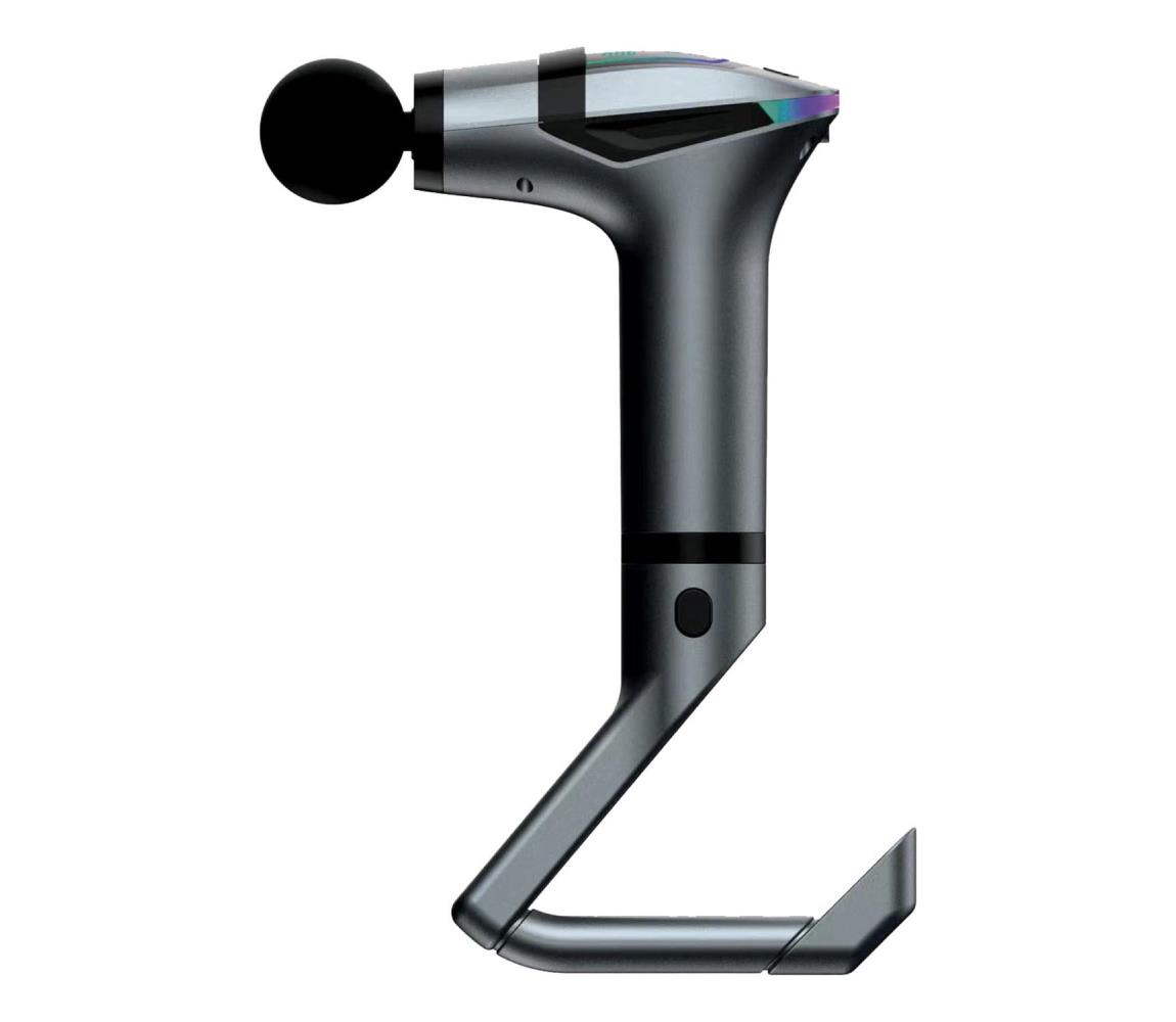 PLATINET MASSAGE GUN PISTOLET WIBRACYJNY DO MASAŻU 1500 mAh 2400-3200 rpm 4 tips belt [45974]