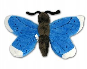 Pluszowe ZOO: maskotka Motyl, Motylek niebieski 17cm (69426)