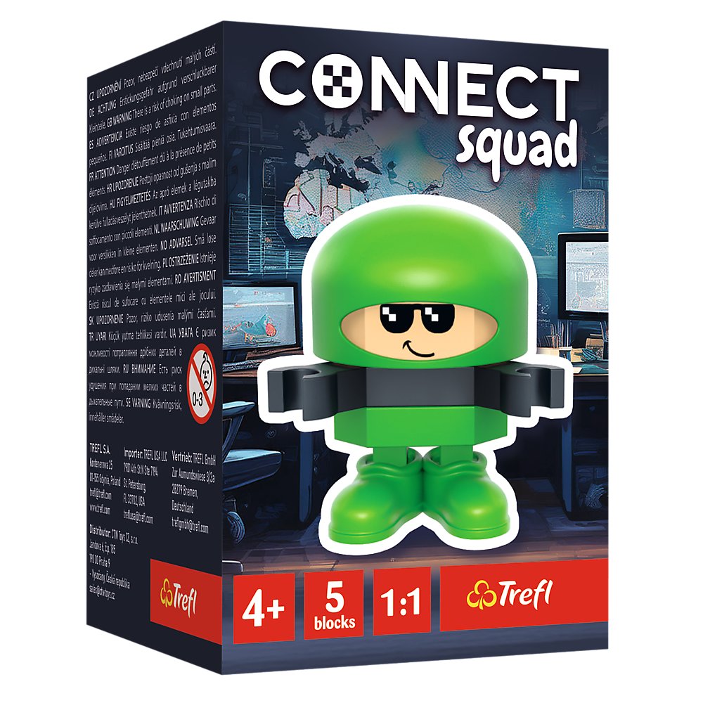 62032 Klocki Connect - SQUAD - figurki - MARK