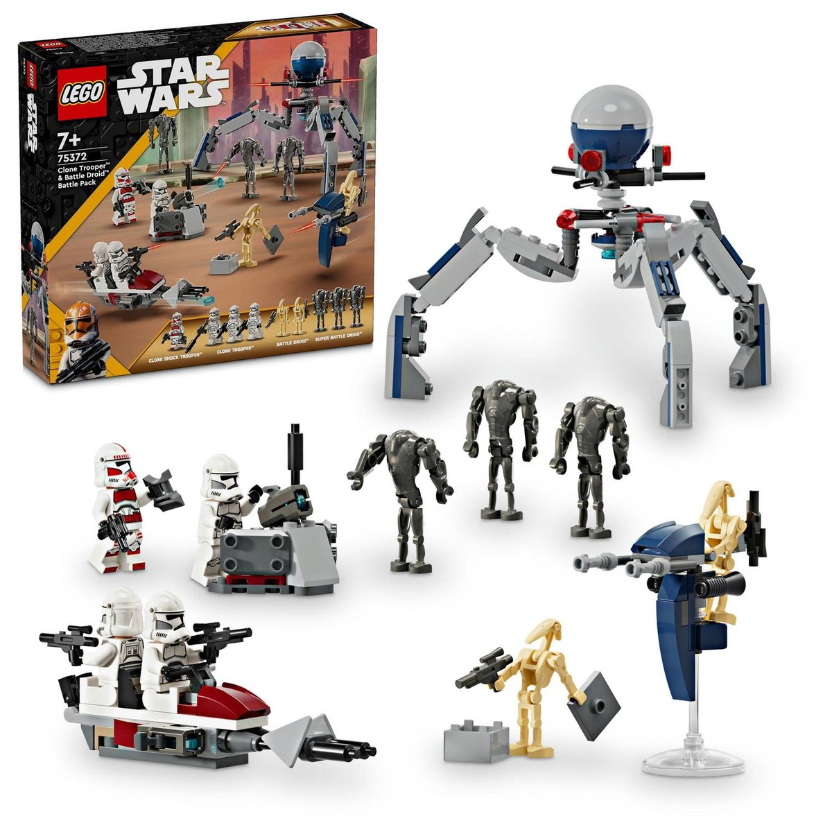 LEGO Star Wars 75372 Klocki Clone Trooper Battle Droid Pack +eKATALOG