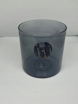 Świecznik na podgrzewacze w odcieniach zielonego 10x10cm