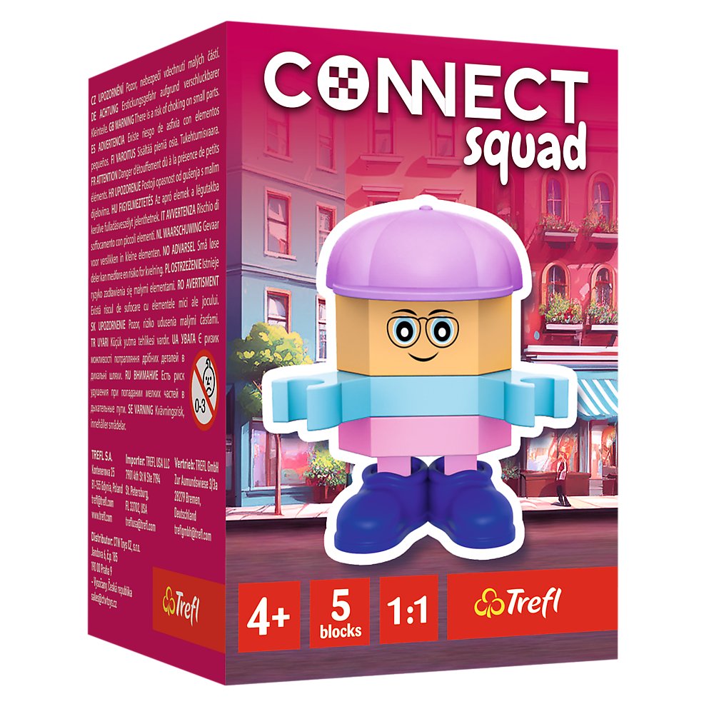62027 Klocki Connect - SQUAD - figurki - AMY