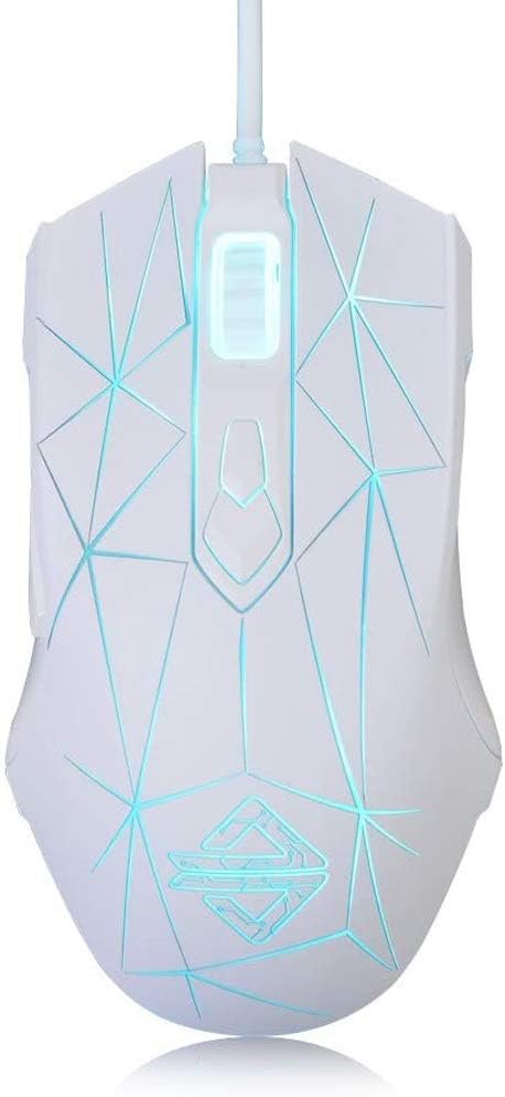 LexonElec AJ52 – Mysz do Gier RGB z 7 Poziomami DPI!