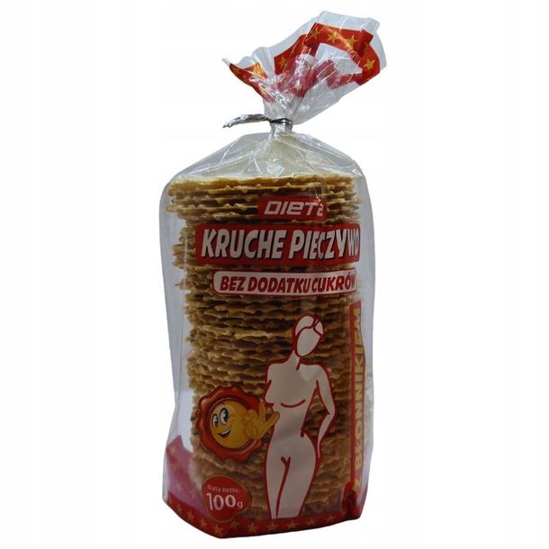 DIETA Kruche pieczywo z błonnikiem 100gr