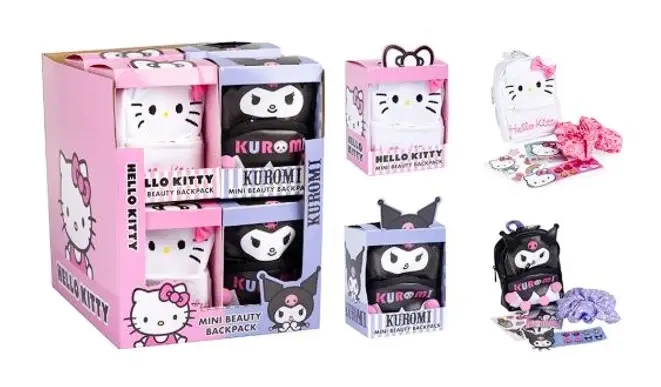 Hello Kitty mini plecak z akcesoriami - Produkty Licencyjne-różne