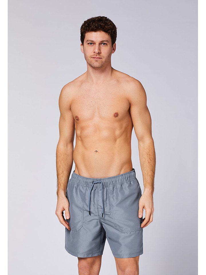 Chiemsee Szorty kąpielowe w kolorze szarym