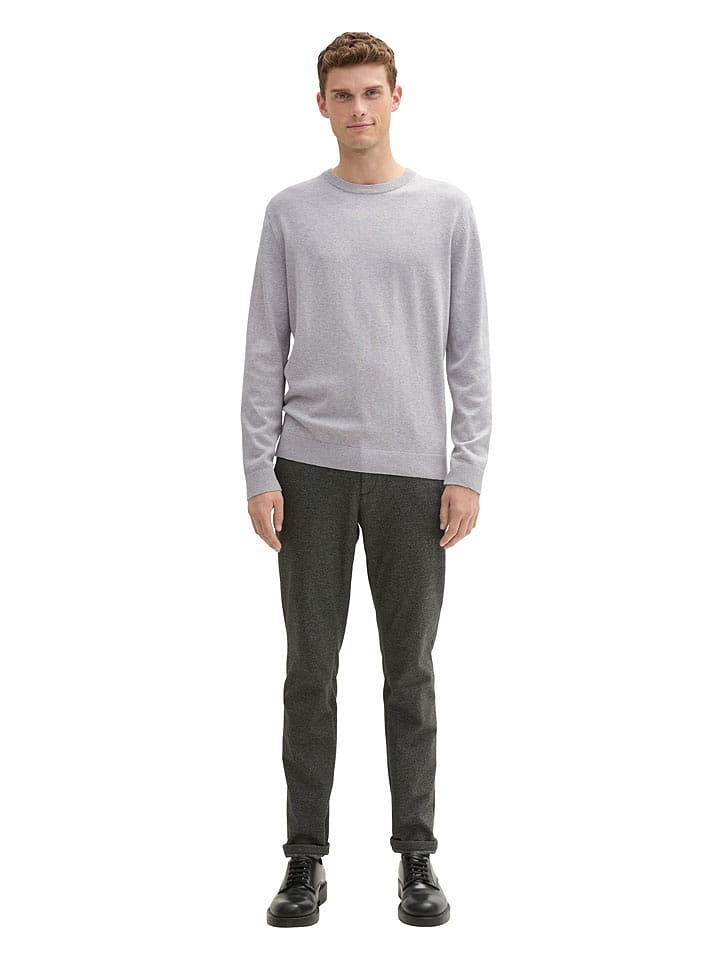 Tom Tailor Sweter w kolorze szarym